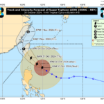 Lumalakas si Leon sa isang napakalaking bagyo